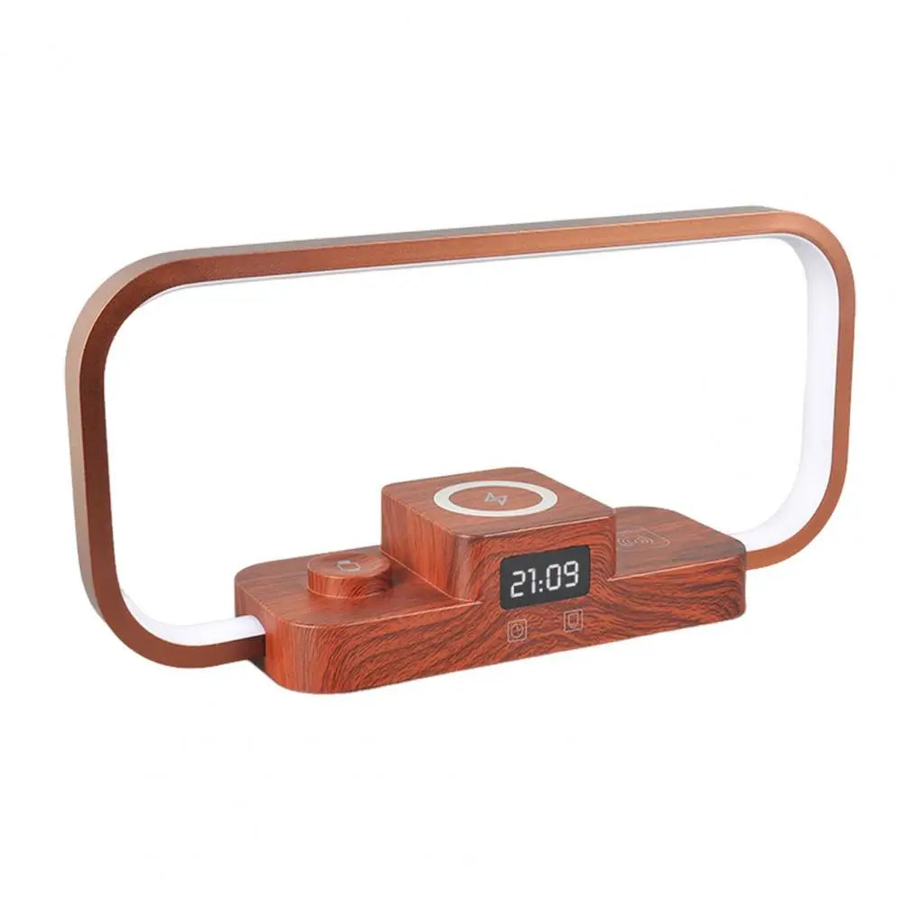 3-In-1 Bedside Lamp with Wireless Charger