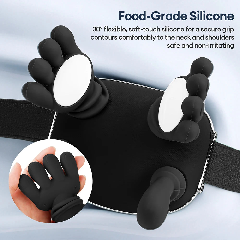 4D Bionic Finger Neck Shoulder Massager Wireless