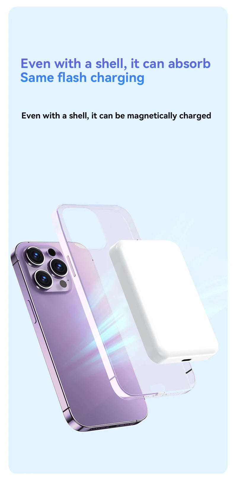 OnePlus 50000mAh Wireless Magnetic Power Bank Charger