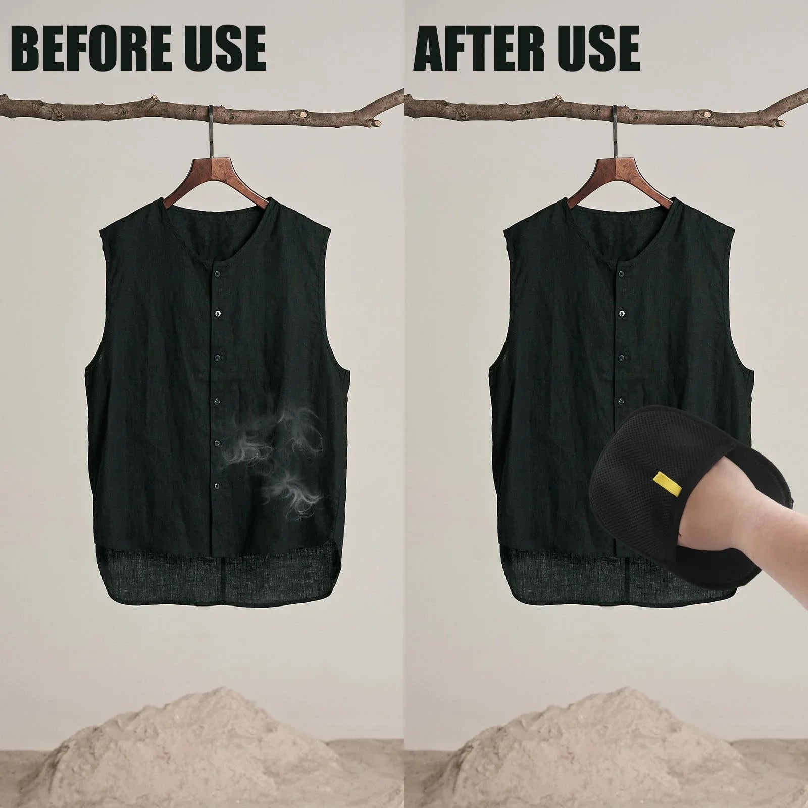 Grooming & Deshedding Gloves for Dogs Cats - Works on Sofa Carpet Clothes