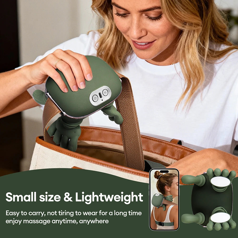 4D Bionic Finger Neck Shoulder Massager Wireless