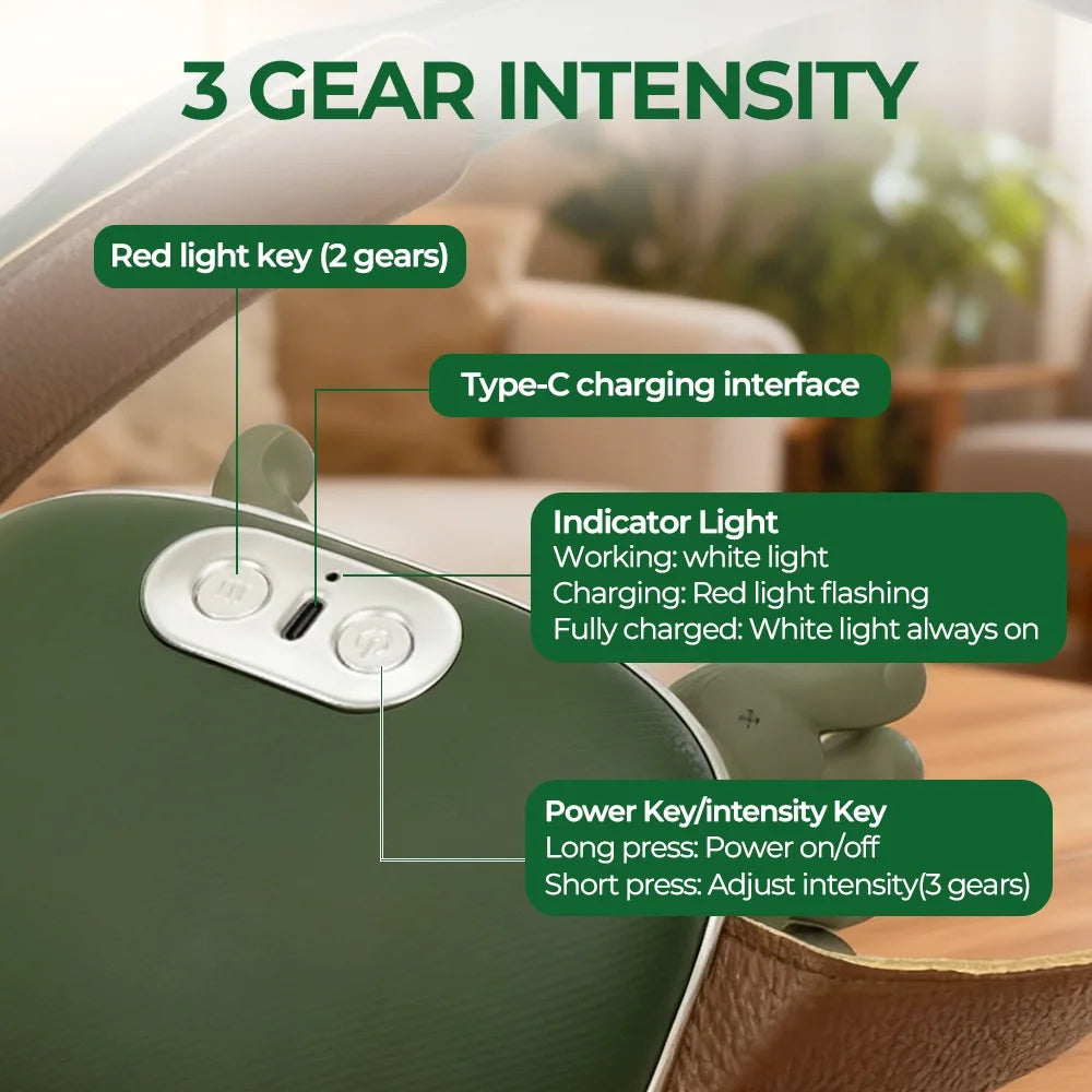 4D Bionic Finger Neck Shoulder Massager Wireless