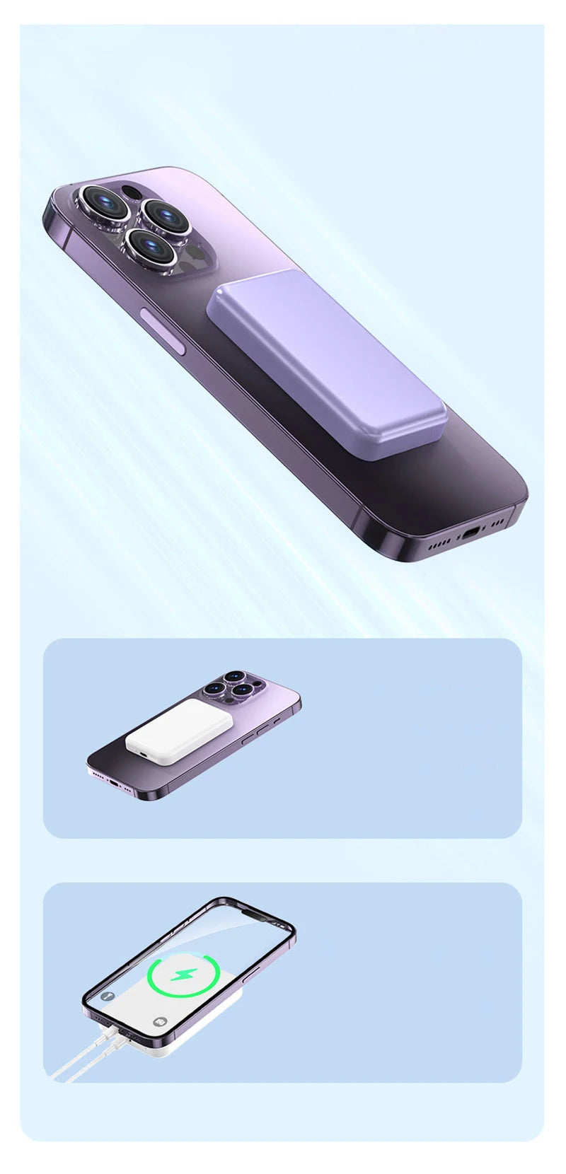 OnePlus 50000mAh Wireless Magnetic Power Bank Charger