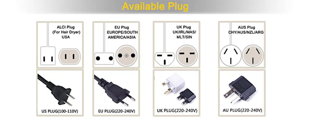 5 in 1 Hair Dryer Hot Comb Set Professional Curling Iron Hair Straightener Styling Tool