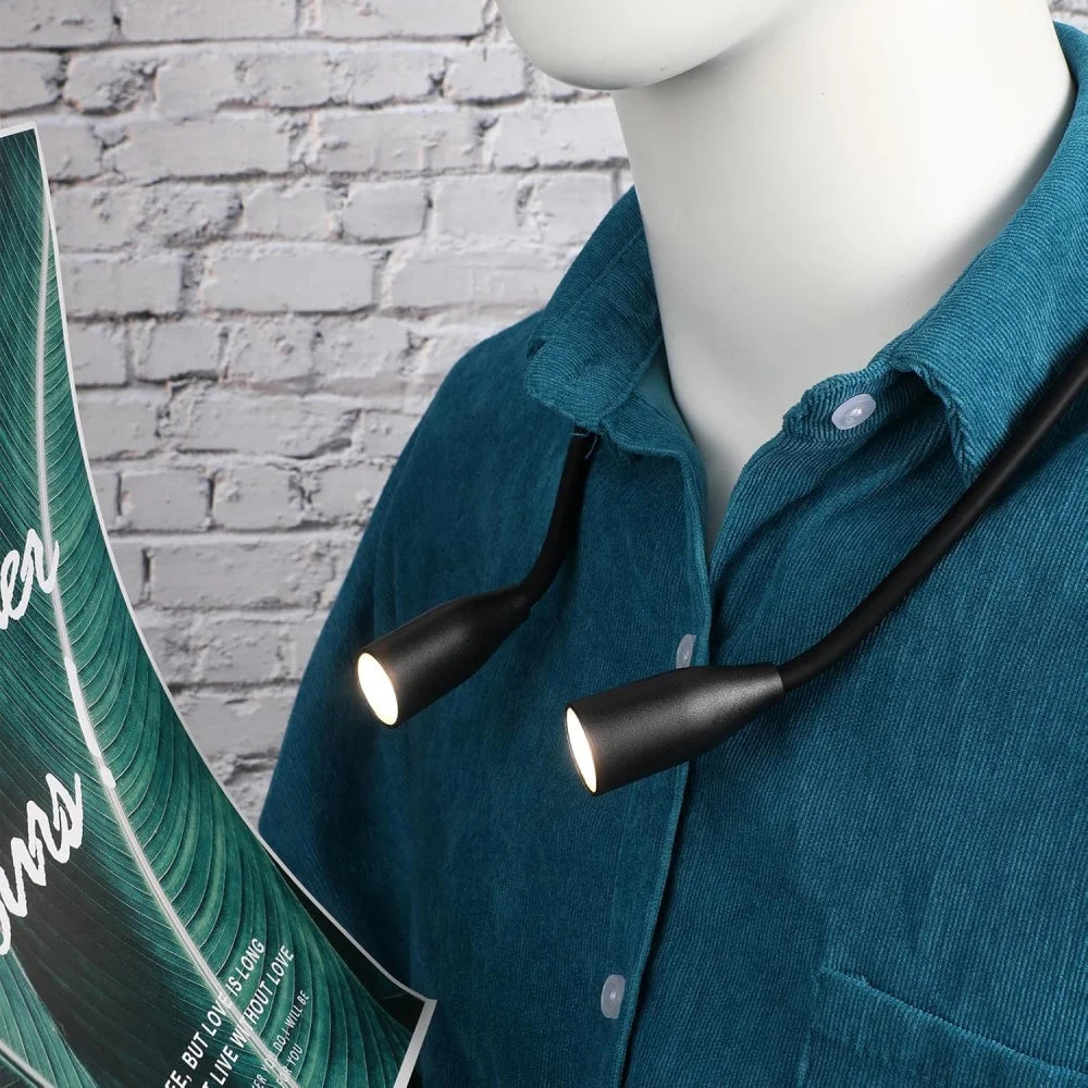 Rechargeable LED Neck Reading Lights Neck