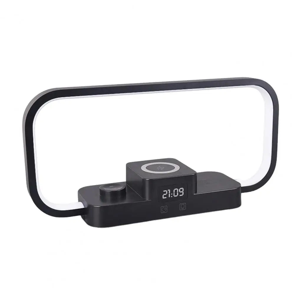 3-In-1 Bedside Lamp with Wireless Charger